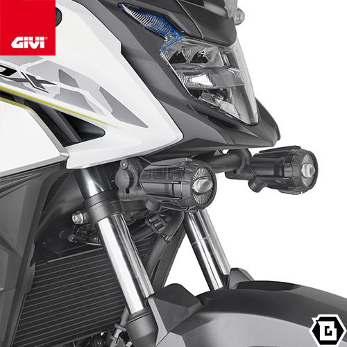 GIVI LS1171 フォグランプ取付キット S310 / S322 / 汎用 フォグランプ対応｜...