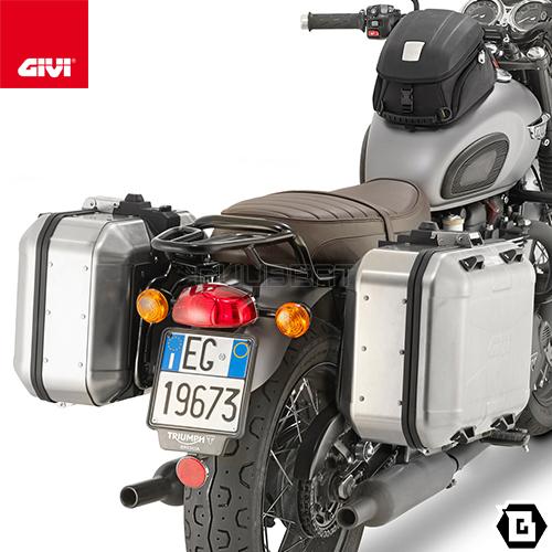 GIVI PL6410 サイドケースホルダー／TRIUMPH BONNEVILLE T120 (16...