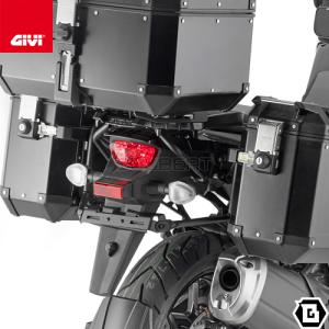 GIVI PLO3118CAM サイドケースホルダー PL ONE-FIT CAM-SIDE OBKNシリーズ用／SUZUKI V-STROM 1050 DE (23) / SUZUKI V-STROM 1050 (20 - 23)他専用／ジビ