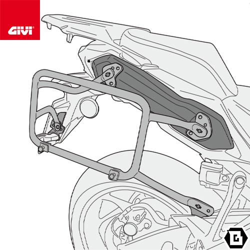 GIVI PLO3128MK サイドケースホルダー MONOKEY（モノキー）用 PL ONE-FI...