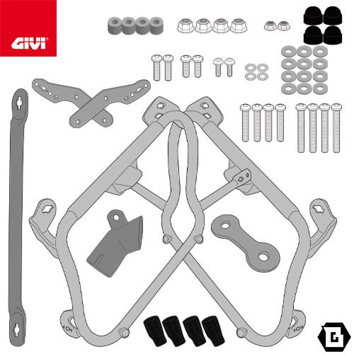 GIVI PLX1186 サイドケースホルダー MONOKEY SIDE（モノキーサイド）V37 /...