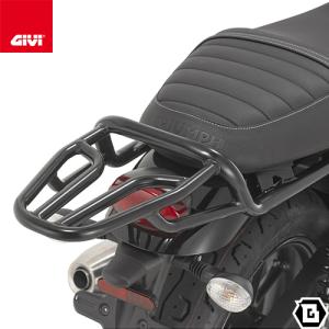 【6/2当店在庫品】GIVI SR6407 スペシャルリアラック リアキャリア／TRIUMPH STREET TWIN 900 (16 - 22)専用｜guubeat-moto