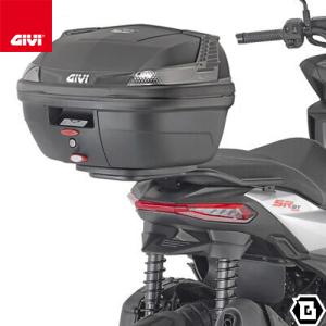 GIVI SR6711 スペシャルリアラック リアキャリア／APRILIA SR GT 125-200 (22 - 23)専用｜guubeat-moto