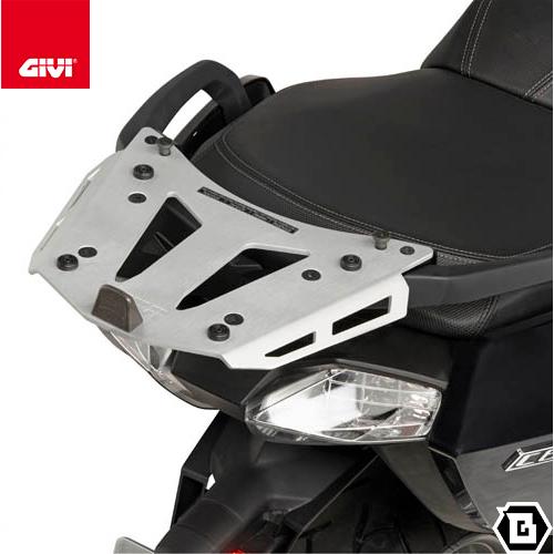 GIVI SRA5106 シルバー アルミベース一体型キャリア モノキー（MONOKEY）トップケー...