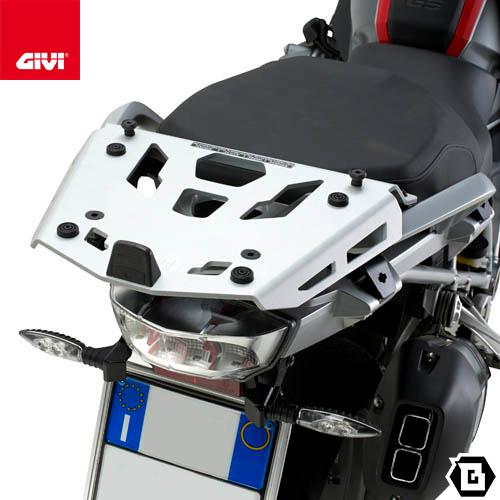 【在庫セール3/22まで】GIVI SRA5108 シルバー アルミベース一体型キャリア モノキー（...