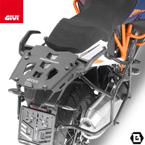 ジビ(GIVI) MONOKEY トップケース TREKKER ブラック : モトパーツ