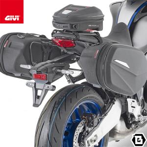 GIVI TE2156 サイドバッグホルダー EASYLOCKサイドバッグ ST609 用／YAMAHA MT-09 / MT-09 SP (21 - 23)専用／ジビ｜guubeat-moto