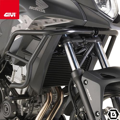 GIVI TN1121 エンジンガード クラッシュバー ブラック スチール製｜HONDA CB500...