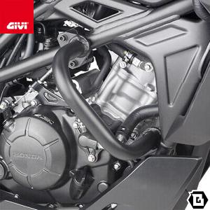 【セール6/2まで】GIVI TN1199 エンジンガード クラッシュバー ブラック スチール製｜HONDA CB125R 対応｜GUUBEAT-MOTO