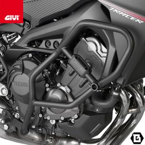 【5/18当店在庫品】GIVI TN2122 エンジンガード エンジンプロテクター クラッシュバー／YAMAHA MT-09 TRACER (15 - 17)専用｜guubeat-moto