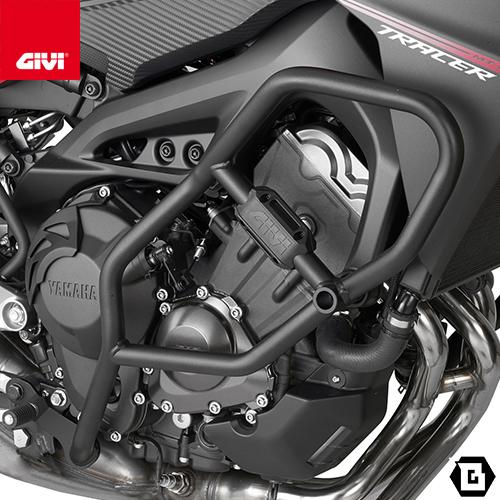 GIVI TN2122 エンジンガード クラッシュバー ブラック スチール製｜YAMAHA MT-0...