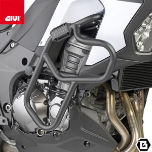 【セール6/2まで】GIVI TN4126 エンジンガード クラッシュバー ブラック スチール製｜KAWASAKI ヴェルシス 1100 / ヴェルシス 1000  対応｜GUUBEAT-MOTO