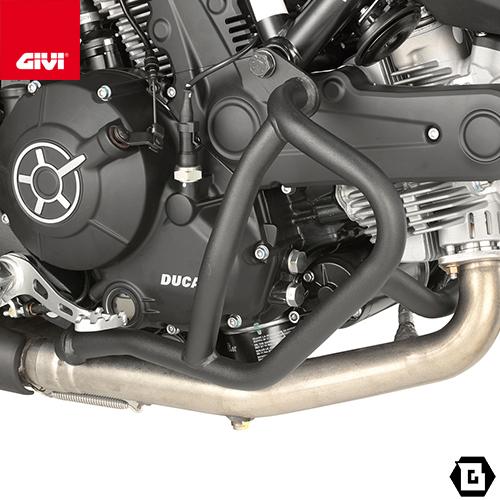 GIVI TN7407 エンジンガード エンジンプロテクター クラッシュバー／DUCATI SCRA...