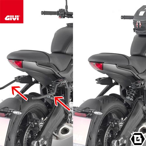 GIVI TR6419 サイドバッグサポート クイックリリース機能付き REMOVE-X（リムーブエ...