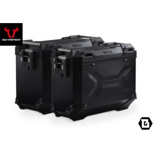 SW-MOTECH | TRAX ADV aluminium case system. Black....