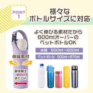 水筒カバー 500ml用 子供 肩掛け ペット...の詳細画像4