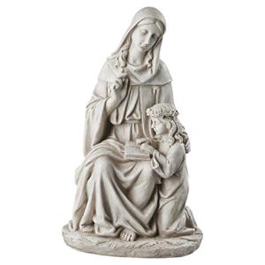 Design Toscano LY714059 Madonna's Garden Blessings Statue Antique Stone