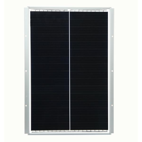GWSOLAR 太陽光パネル 30W 表面取付穴6個、厚み2.5cm 単結晶PERCソーラーパネル ...