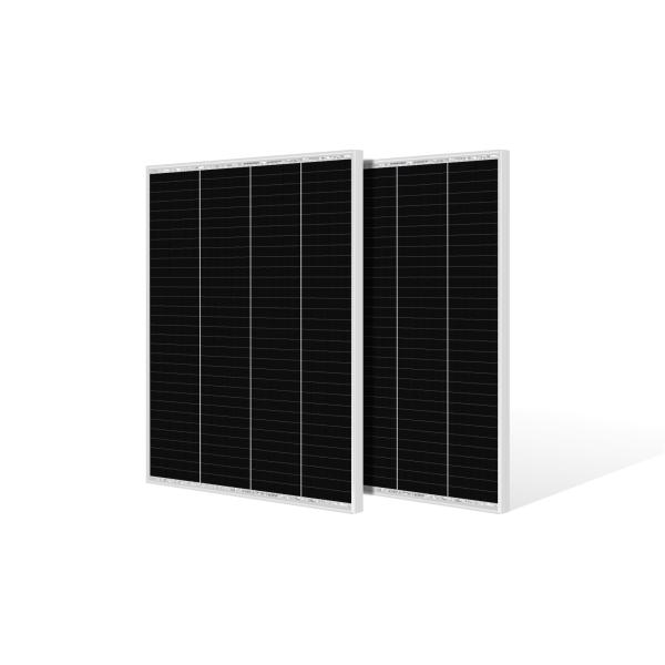 GWSOLAR【ソーラーパネル100W X 2枚組= 200W】単結晶PERC 全並列 太陽光パネル...