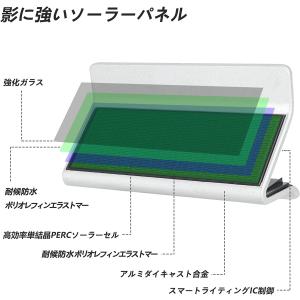 GWSOLAR ソーラー表札灯 門柱灯 【アル...の詳細画像3