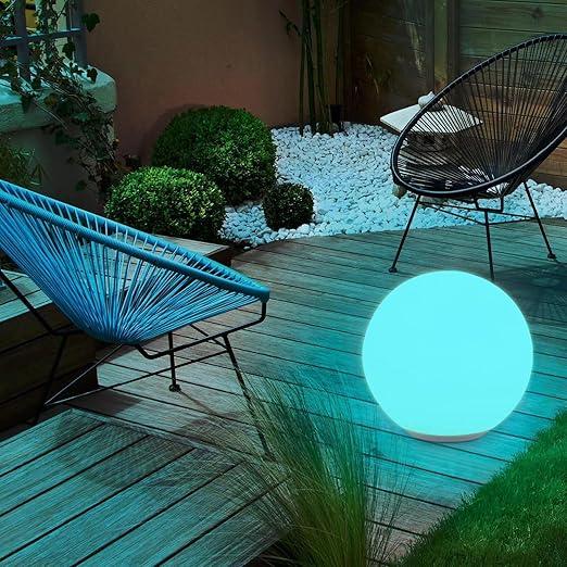 ソーラーボールライト 翌朝まで点灯!!明るさ100ルーメン Smart Lighting】リモコンで...