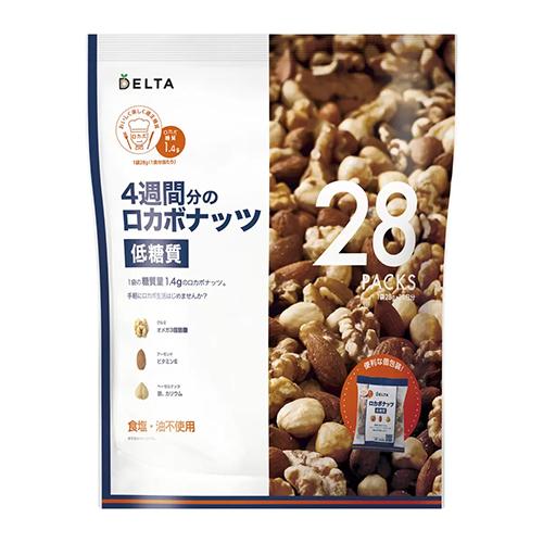 デルタ　4週間分のロカボナッツ　784g　28g×28袋　コストコ　Costoco　糖質制限食　食品...
