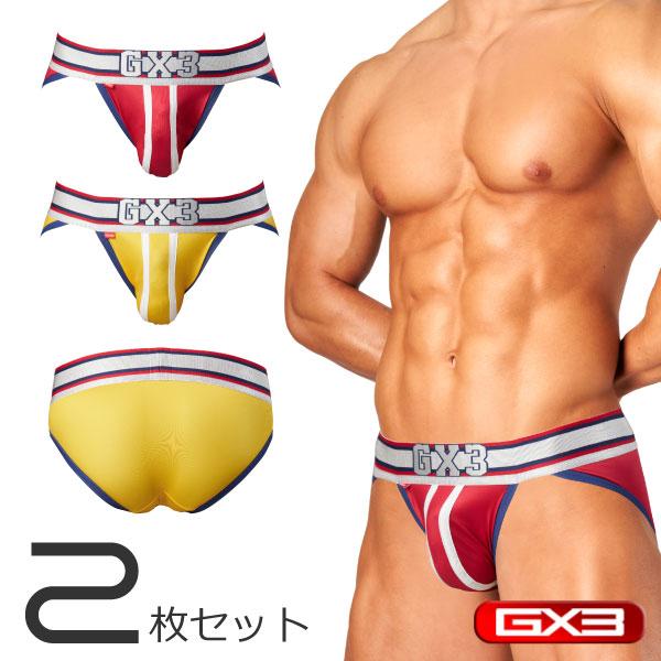 2枚パンツセット GX3/ジーバイスリー GLOSS SPORTS アスレティック ブリーフパンツ