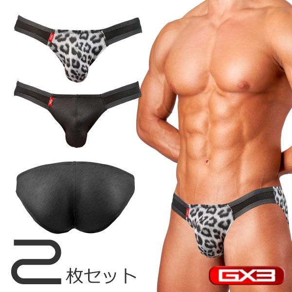 2枚パンツセット GX3/ジーバイスリー WESTERN レオパード ビキニ