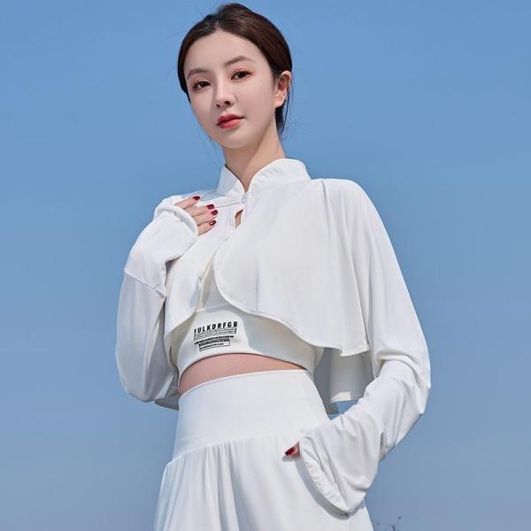 【値下げ】UVボレロ カーディガン 4way 冷感 UPF50+ 紫外線対策 アームカバー マント ...