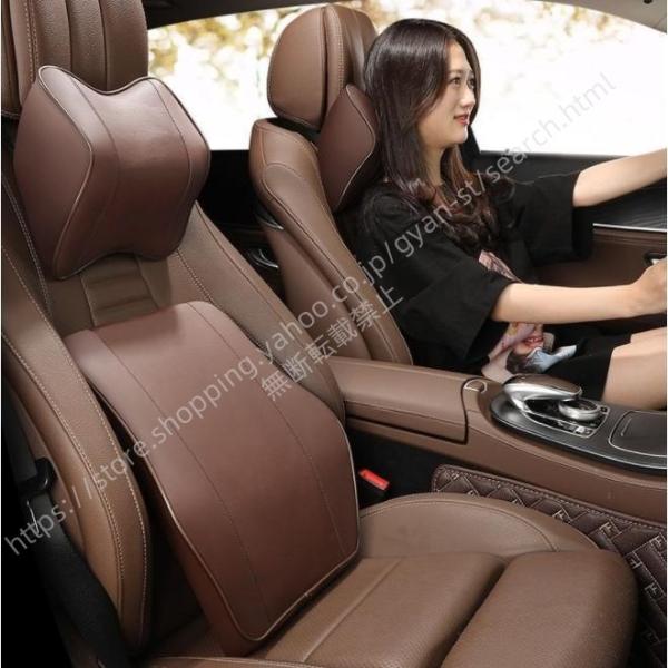 レクサスLEXUS IS GSE?AVE?ASE30 4色選択可能 車用 首枕 腰枕 車クッション ...