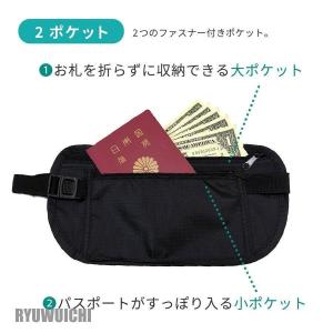 シークレットポーチ 旅行 インナーポーチ プレ...の詳細画像2