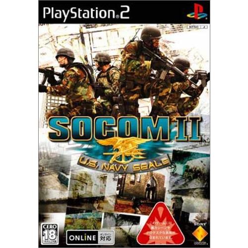 研磨 追跡有 SOCOM II U.S. NAVY SEALs PS2（プレイステーション2）