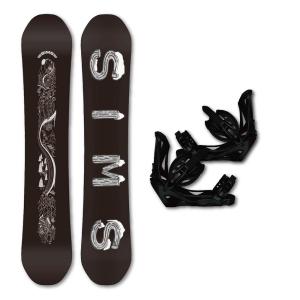 スノーボード SIMS THE DAY & LINK ビンディング & SIMS OPERATION  