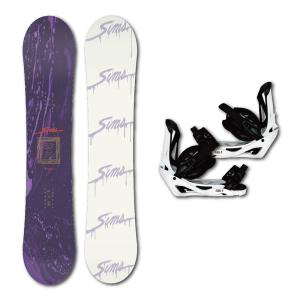 Sims スノーボード （バインディング、ブーツ、バッグ付き）ブーツ別売り要相談 SIMS スノーボード SIMS FLUID & LINK GRD ビンディング & BOA