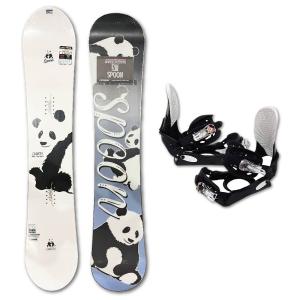 スプーン CHARM WHT ＆ EQUIP BINDING IVORY 板＋ビンディング