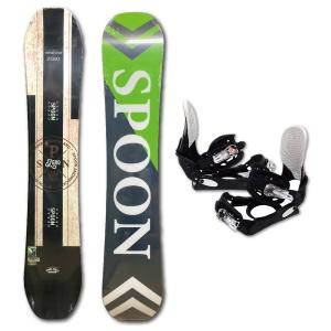 スノーボード スノボー 板 パンダ SPOON CHARM 2023 モデル メンズ