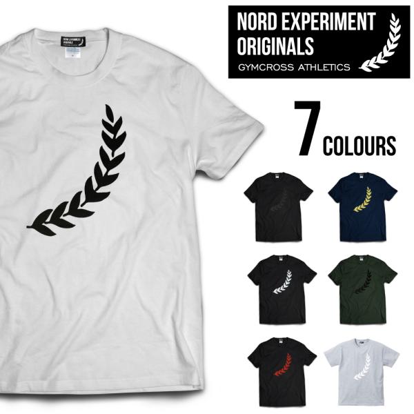 NORD EXPERIMENT ORIGINALS ヘビーウェイトプリント半袖Tシャツ メンズ GY...