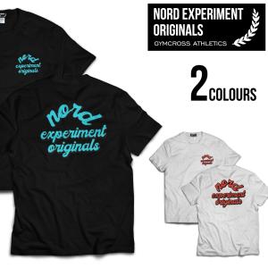 NORD EXPERIMENT ORIGINALS ヘビーウェイトプリント半袖Tシャツ メンズ GYMCROSS ジムクロス neo-005｜gymcross7x