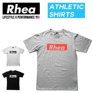 フィットネスウェア 半袖Tシャツ メンズ Rhea(レアー) トレーニングウェア ストリートワークアウト rh-004｜gymcross7x