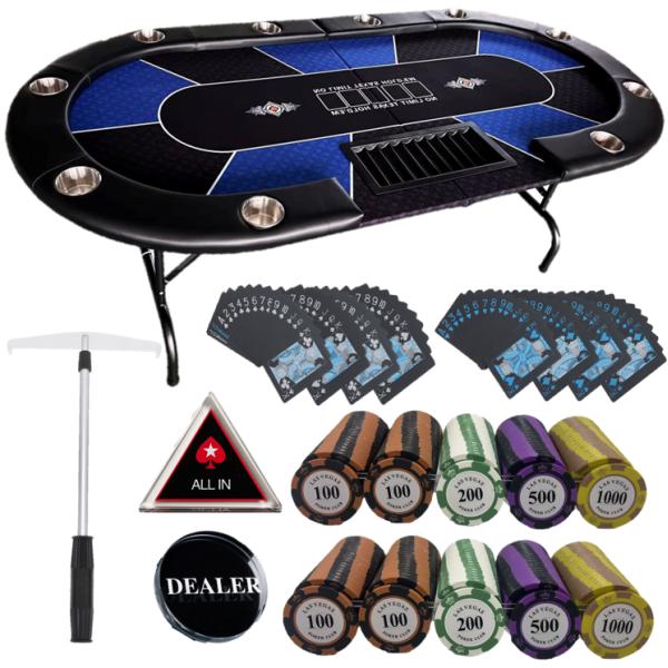 ポーカーセット フルセット カジノセット チップ ポーカーテーブル トランプ ディーラーボタン AL...