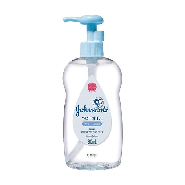 ベビーオイル 無香 300ml ミネラルオイル 新生児〜 マッサージ 保湿 ジョンソン・エンド・ジョ...