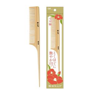ギフト包装対応 京都 十三や工房 薩摩つげ とき櫛 四寸 細歯