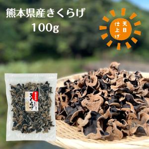 国産 きくらげ 熊本県産 100g 優良品 乾燥 天日仕上げ 無農薬 ( キクラゲ キクラゲ国産 木耳 乾燥キクラゲ 乾燥きくらげ 乾燥木耳 )