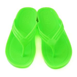 ギョサン　レディース　L　蛍光グリーン　（PEARL　パール　ビーチサンダル　トングサンダル　日本製）　