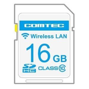 コムテック WSD16G-809LV　無線LAN内蔵SDHCカード GPSデータや公開取締情報、取締...