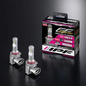 IPF LED エフェクター ヘッド＆フォグ バルブ HB3/4 6500K