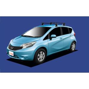 INNO カーメイト 日産 E12 ノート用 ルーフキャリア取付3点セット 