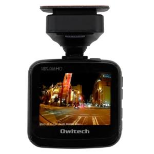 ★500円相当のプレゼント進呈オウルテック OWL-DR04-BK 12V/24V対応 HDR搭載 ドライブレコーダー 広角156°広範囲録画 LED信号対応 8GB SDカード付