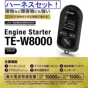 カーメイト エンジンスターター  イプサム 5ドアワゴン H15.10〜H21.12 ACM2#W系 イモビ無車 TE-W8000+TE104｜gyouhan-shop