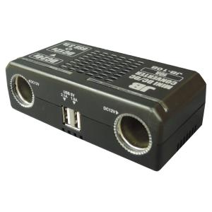 デコデコ　2個セット メルテック(meltec) 車載用 DCDCコンバーター デコデコ 2way(USB&